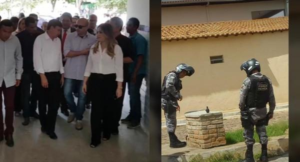 PM é acionada depois de suspeita de bomba contra Wellington Dias em Valença