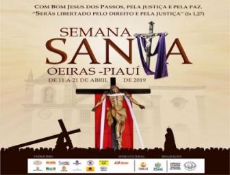 Confira a programação da Semana Santa em Oeiras 