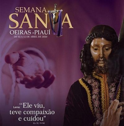 Semana Santa em Oeiras de 02/04/2020 – 12/04/2020; Confira a programação