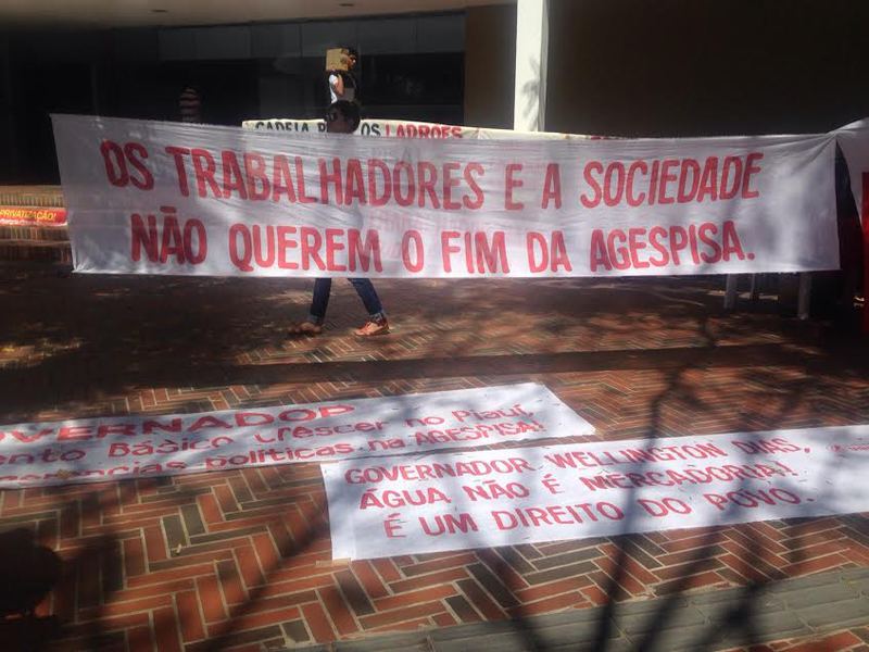 Sindicato denuncia que empresa envolvida na Lava Jato vai assumir a Agespisa
