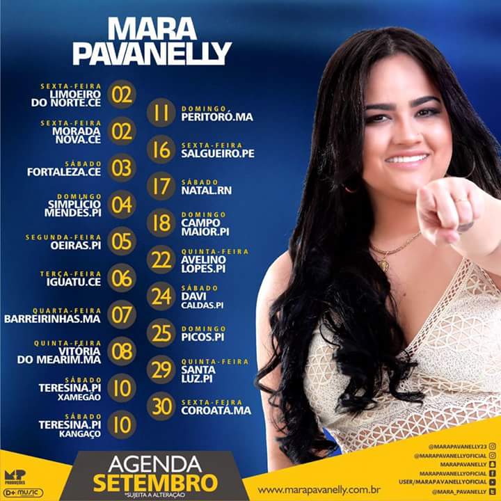 Vem aí o 33º aniversário da Rádio Primeira Capital, a cantora Mara Pavanelly é atração principal. Confira a programação!