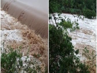 Barragem Salinas está em nível de alerta com 77,05 de sua capacidade